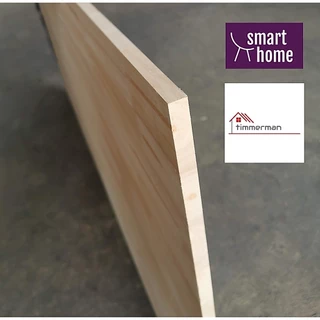 SMART HOME แผ่นไม้ยางพาราประสาน ขนาด 40x80ซม หนา 16มม ใช้ทำ หน้าโต๊ะ ชั้นวางของ - พาราประสาน ไม้อัด