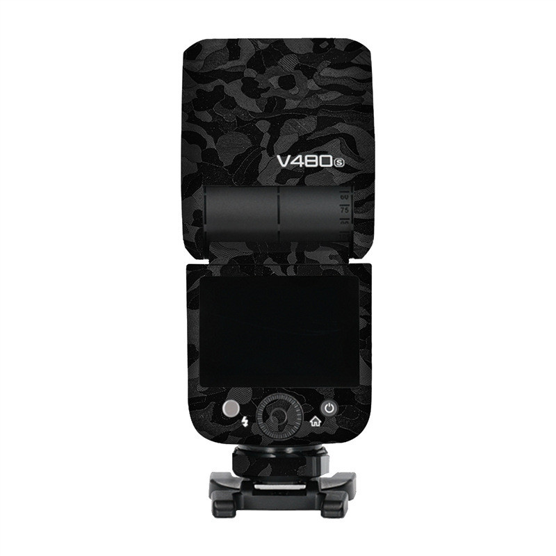 สินค้าใหม่~Walking Donkey เหมาะสําหรับ Godox V480 สติกเกอร์ฟิล์มแฟลช v480 ฟิล์มป้องกัน Godox Camoufl
