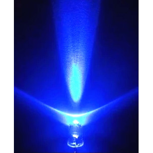 5 มม.ผมสีขาว Orchid Lighting Tube Super Bright LED Lighting Diode Blue Lighting Tube Blue LED