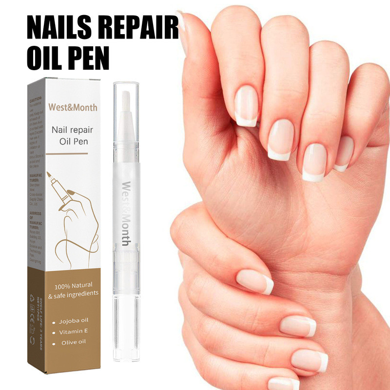 West & Month Nail Care Solution มือเท้า Onychomycosis ทําความสะอาดเล็บนุ่มเน่าเล็บหนาโซลูชั่นการดูแล