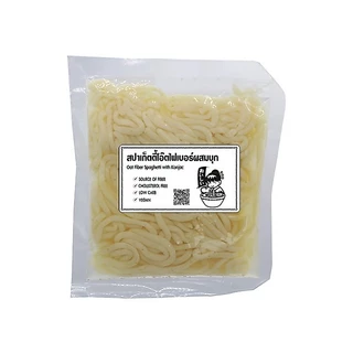 MOKI สปาเก็ตตี้โอ๊ตไฟเบอร์ผสมบุก พร้อมทาน 100กรัม (FK0213-1) เส้นบุก คีโต คลีน เจ keto clean Oat Fiber With Konjac