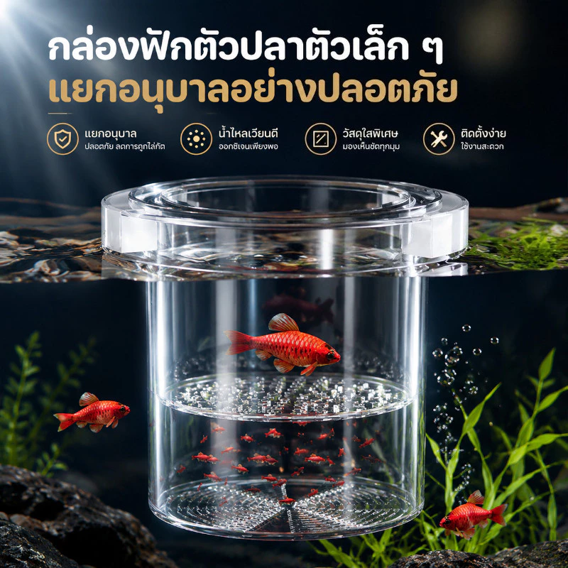 PawTica กล่องแยกปลา แบบลอยน้ำ thumbnail 4