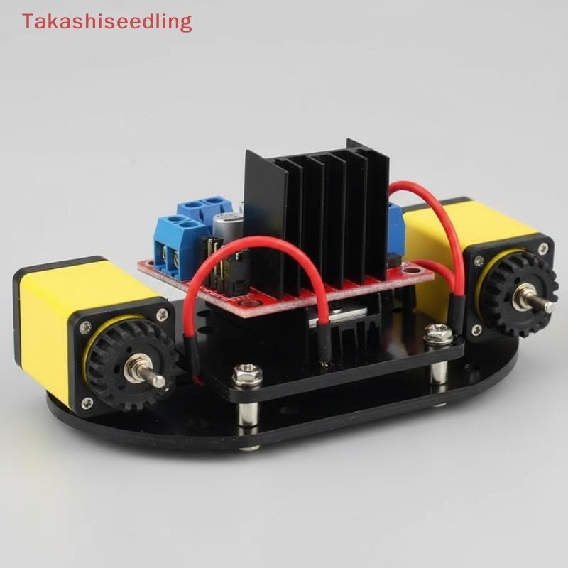 (Takashiseedling) L298N บอร์ดขับมอเตอร์ DC & Stepper Motor Driver Module สําหรับหุ่นยนต์อัจฉริยะรถหุ