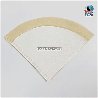 CAFEC Abaca Paper Filter [Cone Shape] White/Brown สินค้าของแท้จากญี่ปุ่น