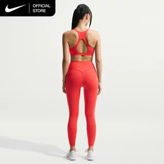 Nike Women's Universa Medium-Support Padded Sports Bra - Light Crimson [IB9831-696]