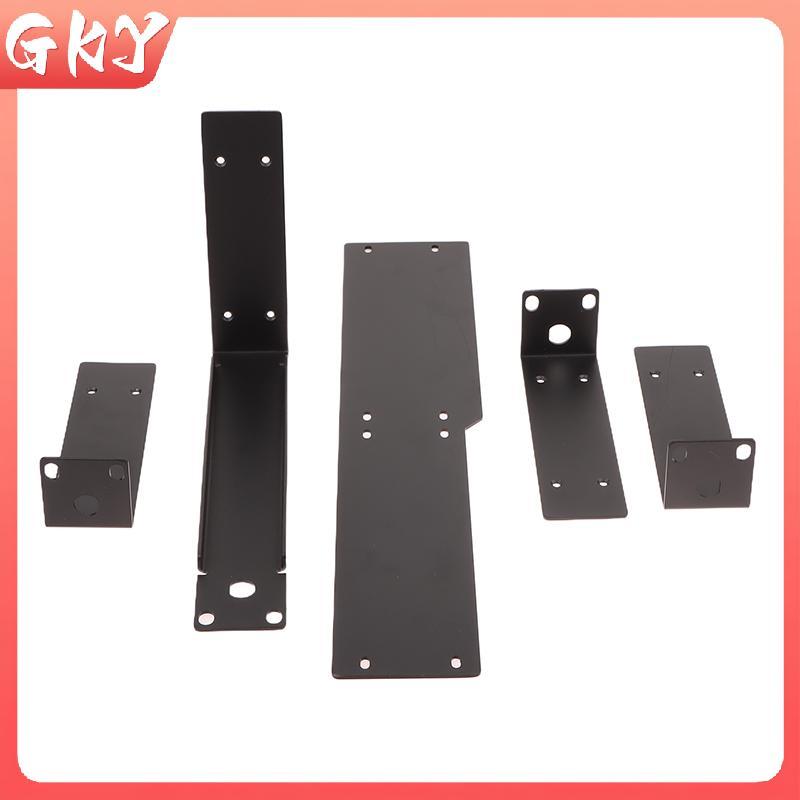 GKY Metal Rackmount Frame สําหรับตัวรับสัญญาณไมโครโฟนไร้สาย QLXD4 ULXD4 SLXD GKY