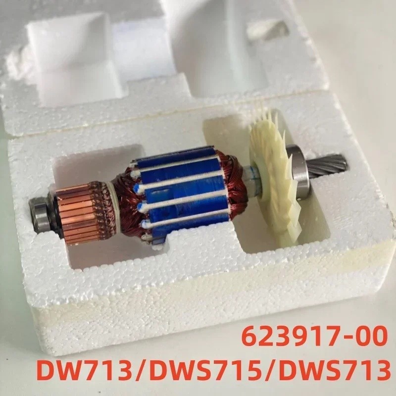 WEOriginal 220-230V โรเตอร์ฟัน 9 ตัว 623917-00 สําหรับ Dewalt DW713 DWS715 DWS713 อะไหล่