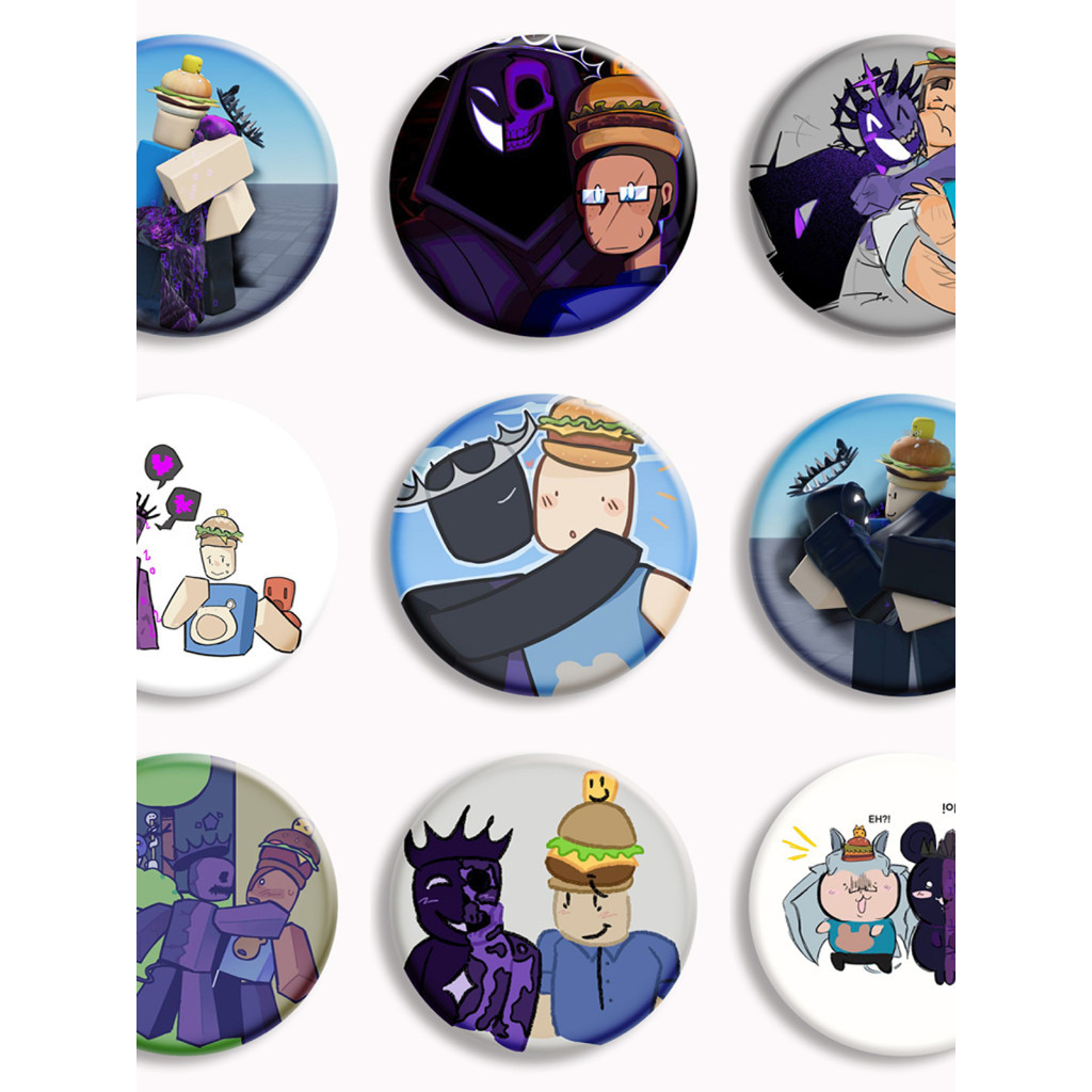 ยอดนิยม Forsaken Forsaken Noli x 007n7 Robls Fantasy Bar Chirp เข็มกลัด Valley Badge Non-Guangu