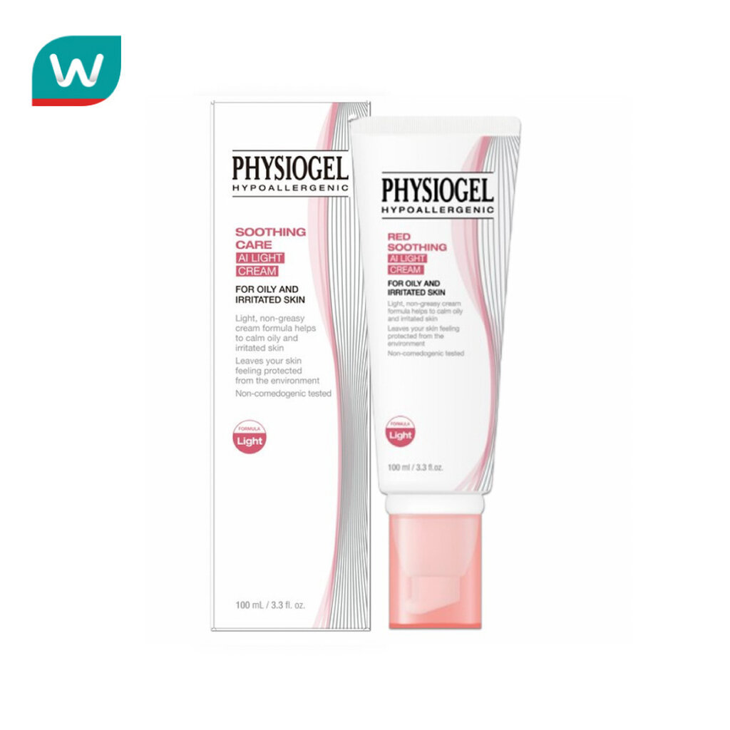 Physiogel ฟิสิโอเจล เอไอ ไลท์ ครีม 100 มล. สำหรับผิวมัน - ผิวผสมที่บอบบางแพ้ง่าย