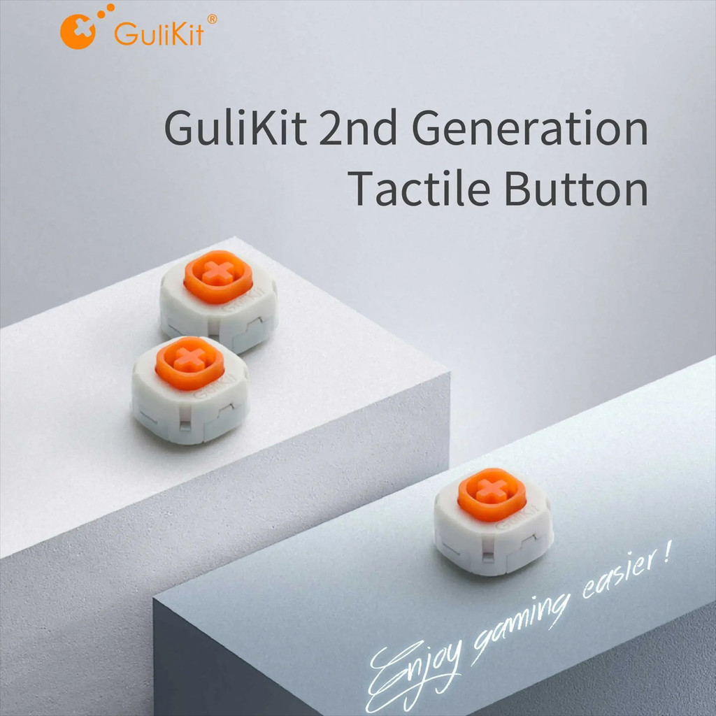 GuliKit ปุ่มสัมผัสรุ่นที่ 2 สําหรับ Gulikit Kingkong 2 Pro ตัวควบคุมเกม KK3 จอยสติ๊กซ่อมอุปกรณ์เสริม