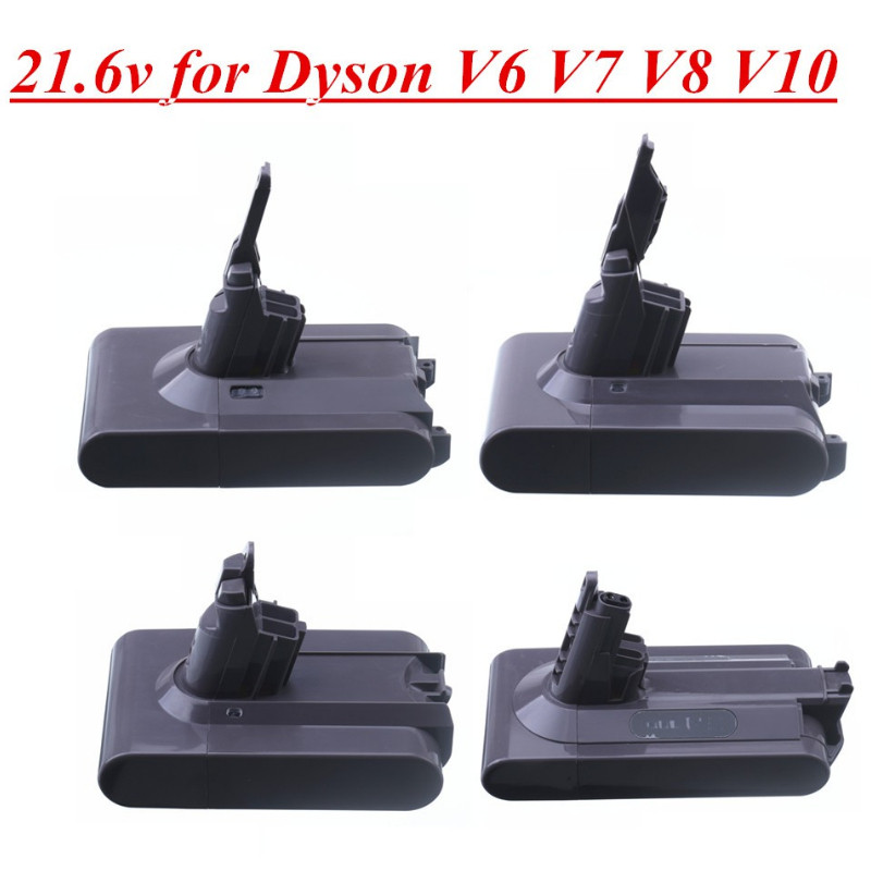 6000mah แบตเตอรี่เครื่องดูดฝุ่นสำหรับ V6 V7 V8 เปลี่ยนแบตเตอรี่ DC58 DC59 DC61 DC62 DC72 DC74