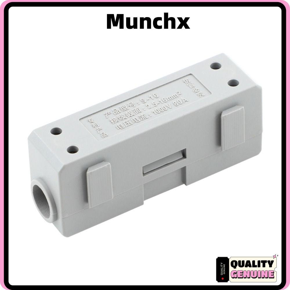 MUNCHX ตัวแยกกําลังสูง, บล็อกเทอร์มินัลด่วนกําลังสูงทองเหลืองตัวนํา, ขั้วต่อสายไฟประกบสายไฟแบบเร็ว