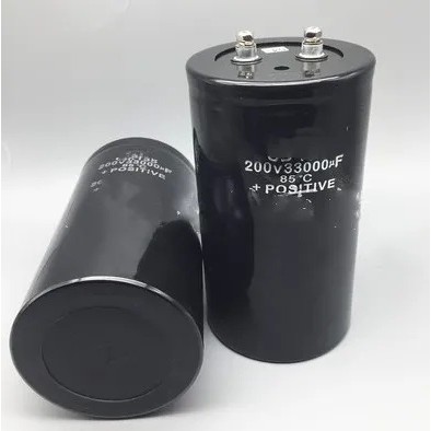 200V 33000uf Electrolytic Capacitor Radial 33000UF 200V 90x160 มม.