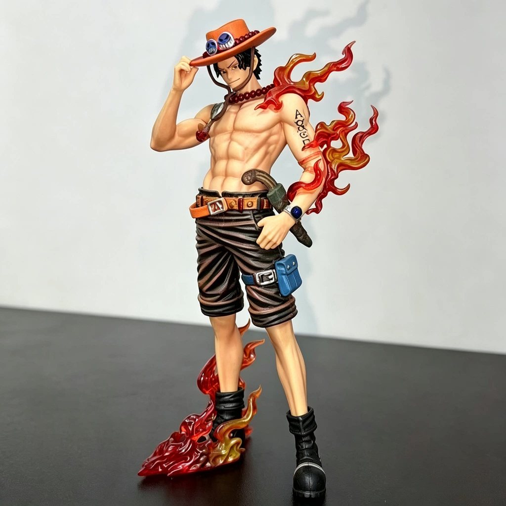 พร้อมสต็อกขายร้อน One Piece รูป One Piece Ace รูป One Piece เครื่องประดับ Ace เครื่องประดับสองมิติอะ