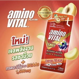 Amino Vital อะมิโน ไวทัล Red Shot Energy gel เจลพลังงานผสมกรดอะมิโน 45 g