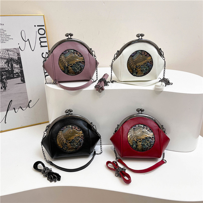 กระเป๋า กระเป๋า Shell Bag Chain Female Bag Shoulder Messenger Bag _ FY Stationery Store