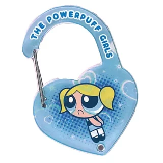 [BTF] Ready Stock Japan peanuts club Capsule Toy Powerpuff Girls Sparkling Buckle Love Lock Toy QM8B