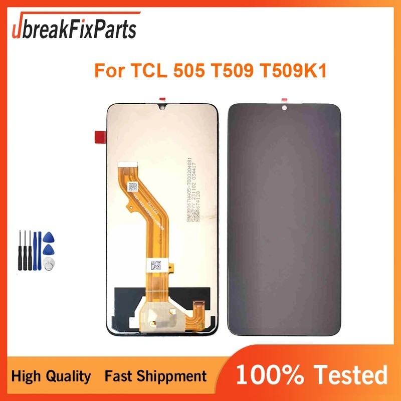 6.75 "สําหรับ TCL 505 T509 T509K1 จอแสดงผล LCD Touch Screen Digitizer Assembly เครื่องมือ