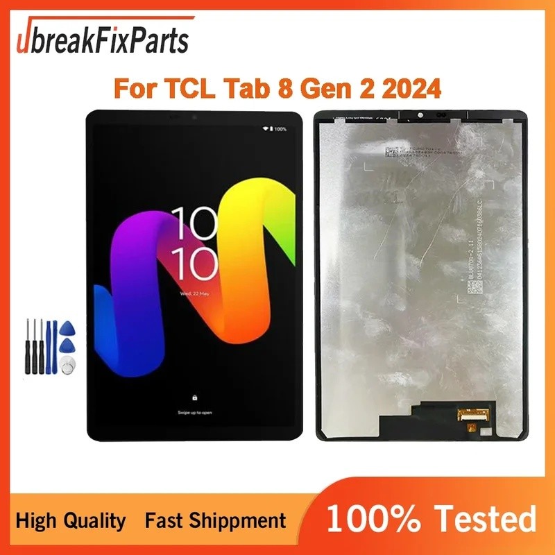 8.7 นิ้วสําหรับ TCL Tab 8 Gen 2 8188G 8188X1 จอแสดงผล LCD Touch Screen Digitizer Glass Assembly สําห