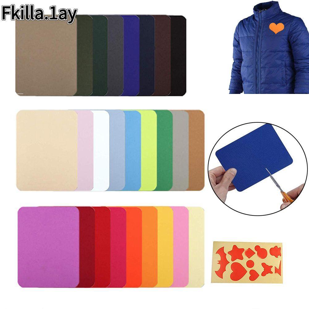 IFKILLA1 Self กาวแพทช์ DIY Craft Badge สติกเกอร์เย็บเส้นทางผ้า Iron-on