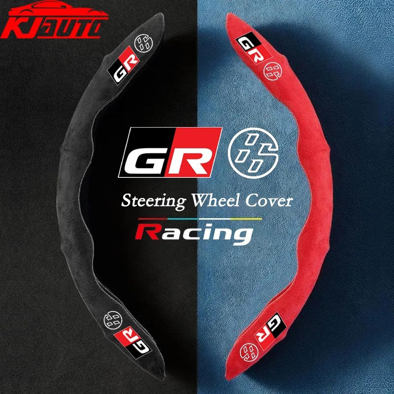 ที่หุ้มพวงมาลัยสําหรับ Toyota GR 86 หนังนิ่ม GR Sport Gazoo Racing อุปกรณ์ตกแต่งภายใน