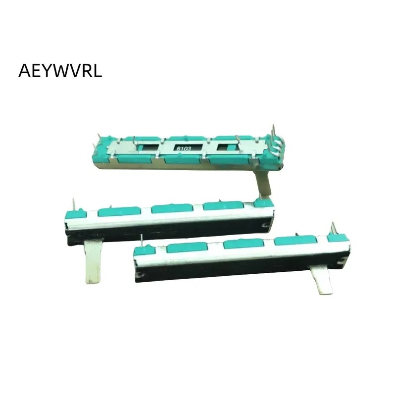 5PCS 60 มม.Fader mixer double A10K 10K A20K 20K A50K 50K A10K * 2 A20K * 2 ปริมาณ potentiometer สําห