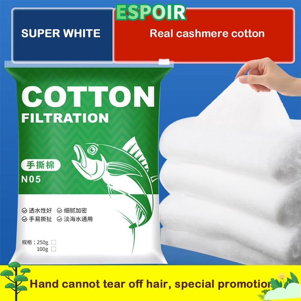 IESPOIRHA Aquarium Filter Super, หนานํากลับมาใช้ใหม่ตู้ปลาผ้าฝ้าย, Aquarium อุปกรณ์เสริม Purificatio