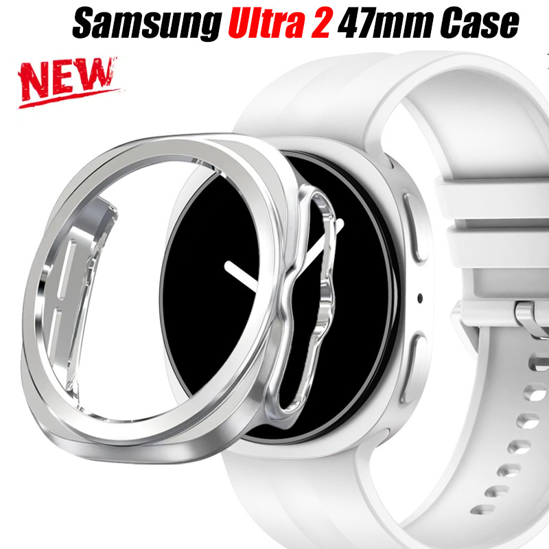 PC Hollow Protector สําหรับ Samsung Galaxy Watch Ultra 2 47 มม.กันชนป้องกันสําหรับ Galaxy Watch 9 Ul