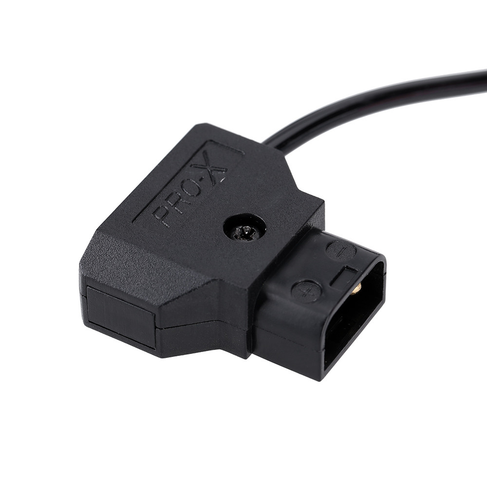 Andoer D-TAP 2 Pin Male to Extension Adapter Cable สำหรับกล้อง DSLR Rig แบตเตอรี่ Dtap Elastic 1M