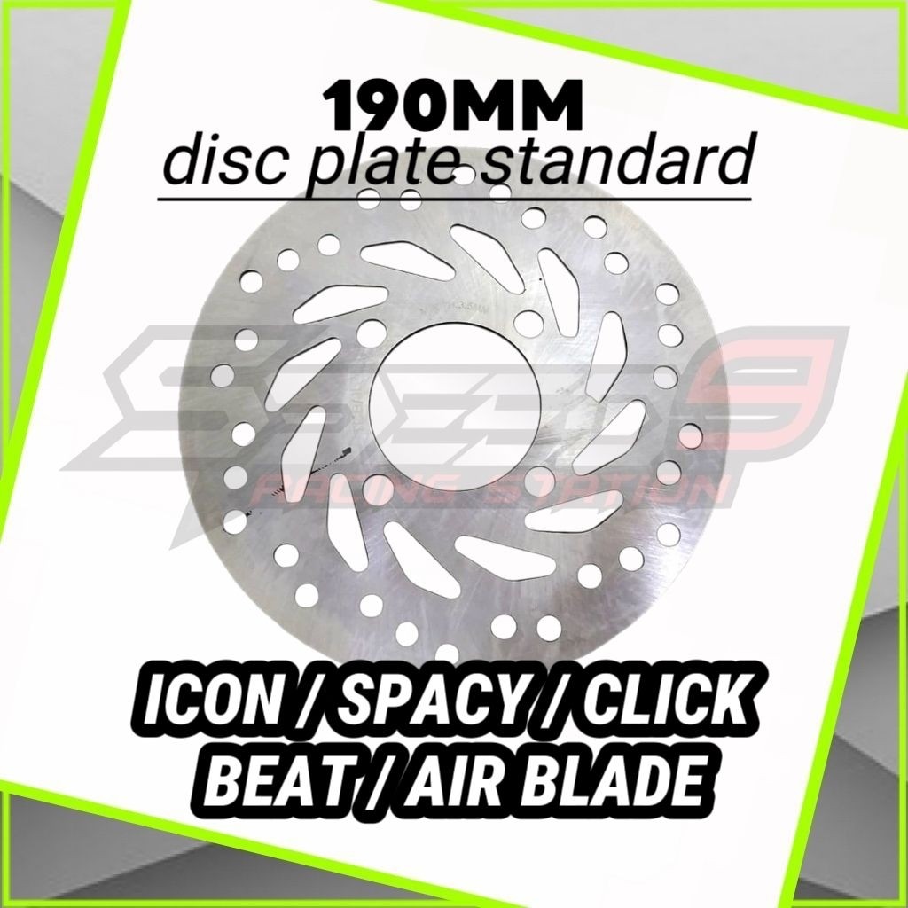 DISC STANDARD HONDA ICON SPACY CLICK AIR BLADE 190MM 4HOLE