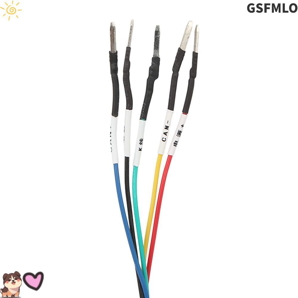 GSFMLO OBD2 สายวินิจฉัย, 5 ฟังก์ชั่นสายไฟเปิดปลั๊กสาย OBD2 หญิง, Professional ABS 16 Pin OBD2 เชื่อม