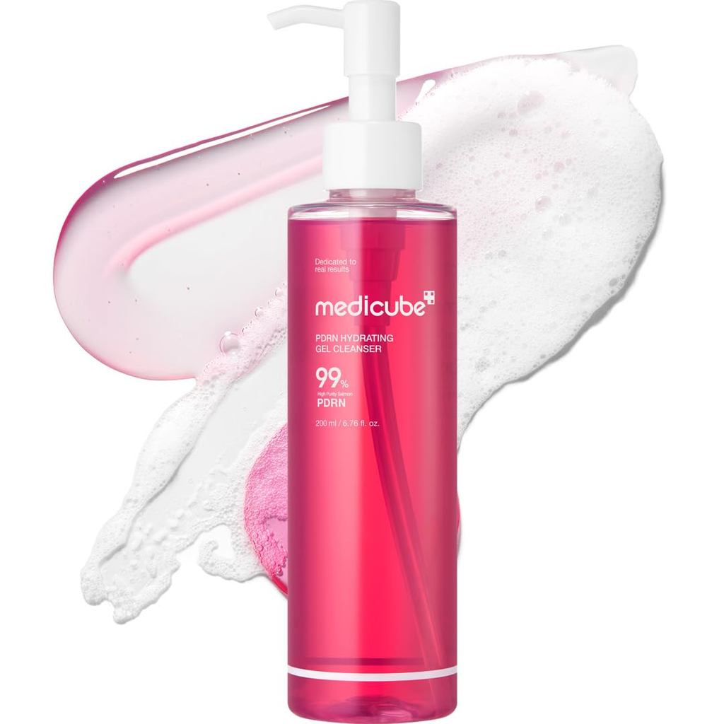 Me medicube PDRN Gel Foaming Cleanser |   เหมาะสําหรับทุกสภาพผิว Daily Moisturizing Low pH Value Fac