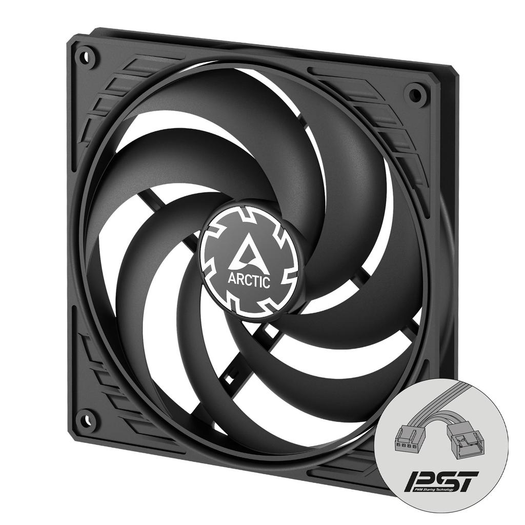 Arctic P14 Slim PWM PST Fan Case 14cm - Fan Casing 140mm