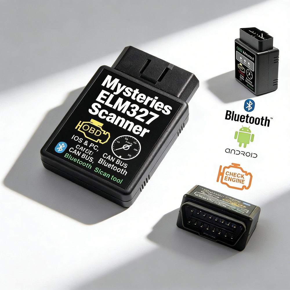 IOS Android & PC Mysteries ELM327 เครื่องสแกนเนอร์ OBD2 CAN BUS Unravel Unravel ELM327 บน