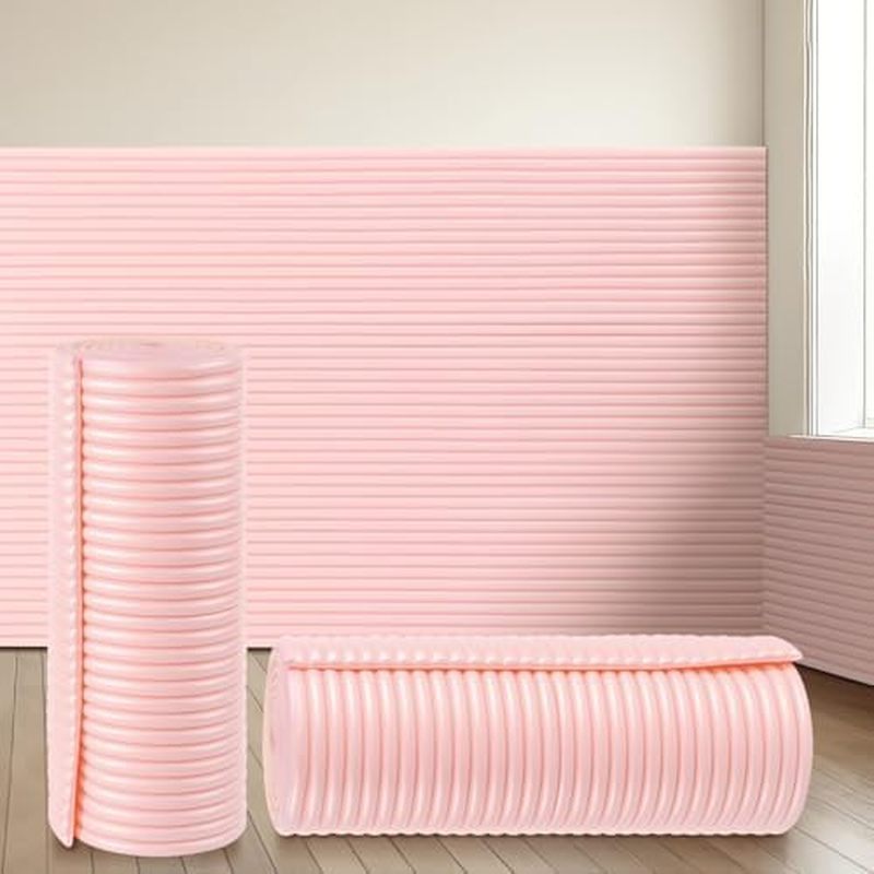 15.8 x 78.7 นิ้วแผ่นกันกระแทกผนังสําหรับเด็กแผ่นผนังเบาะ 3D DIY หัวเตียงสําหรับออทิสติกห้องเล่นเนอสเ