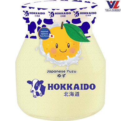 [สินค้าส่งด่วน] [0443] Hokkaido Yoghurt Yuzu Orange 100Ml ฮอกไกโด โยเกิร์ตรสส้มยูซุ