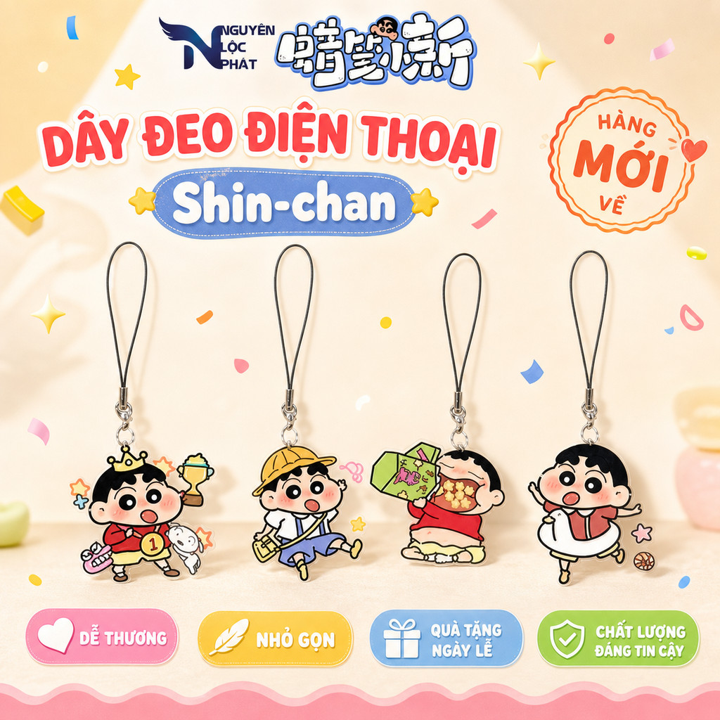 สายรัดโทรศัพท์ Shi ขนาดกะทัดรัด น่ารัก เหมาะสําหรับของขวัญวันหยุด สร้อยคอโทรศัพท์ nlp