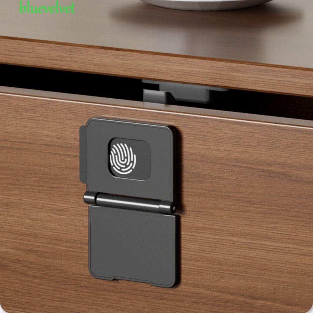 ล็อคตู้อัจฉริยะ BLUEVELVET ปลดล็อค NFC Keyless Entry NFC สมาร์ทล็อค, รีโมทปลดอายุการใช้งานแบตเตอรี่ยาวนานไม่จําเป็นต้องเจาะการตรวจจับแม่เหล็กลิ้นชัก
