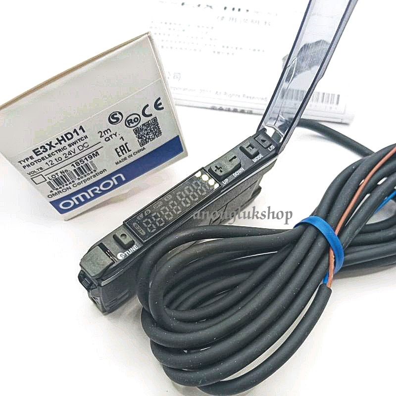 ในไทย E3X-HD11 Fiber amplifier, Stable and Easy operation, Giga Ray II LED, NPN, 2M ร้านใน  กทม ส่งข