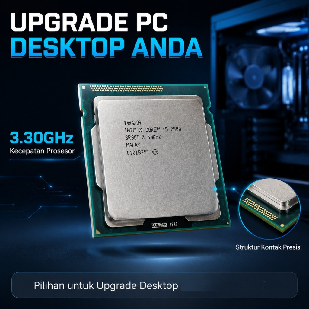PC Core i3-2100 2120 โปรเซสเซอร์ - i3-2100 2120 i5 2300 2500 LGA 1155 ซ็อกเก็ต