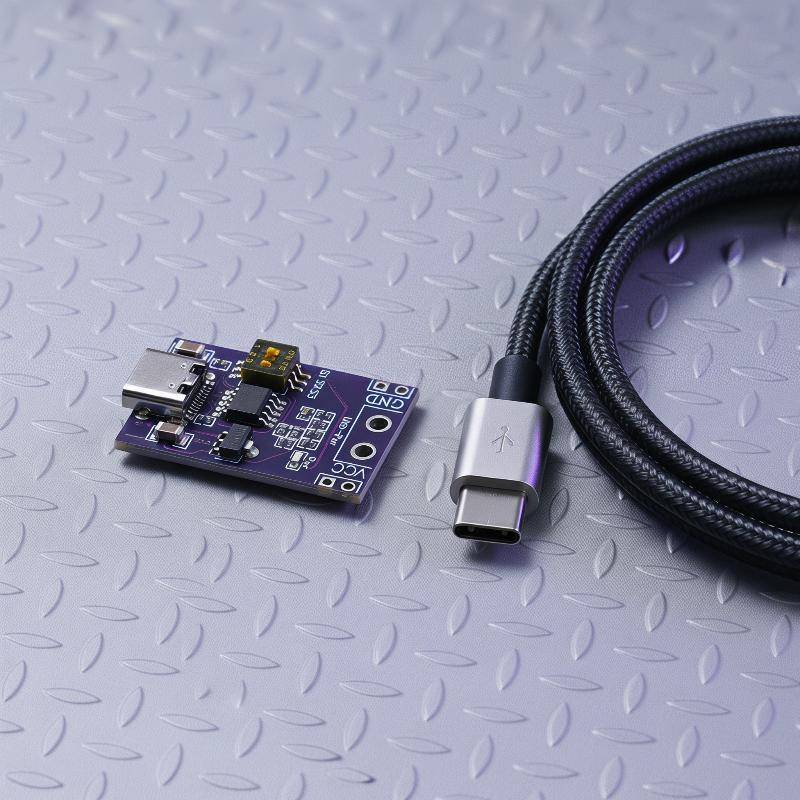 PLPJ Type-C PD Trigger Decoy โมดูลปรับ 5V-20V Fast Charging Activation สําหรับ DIY Charger การปรับเป
