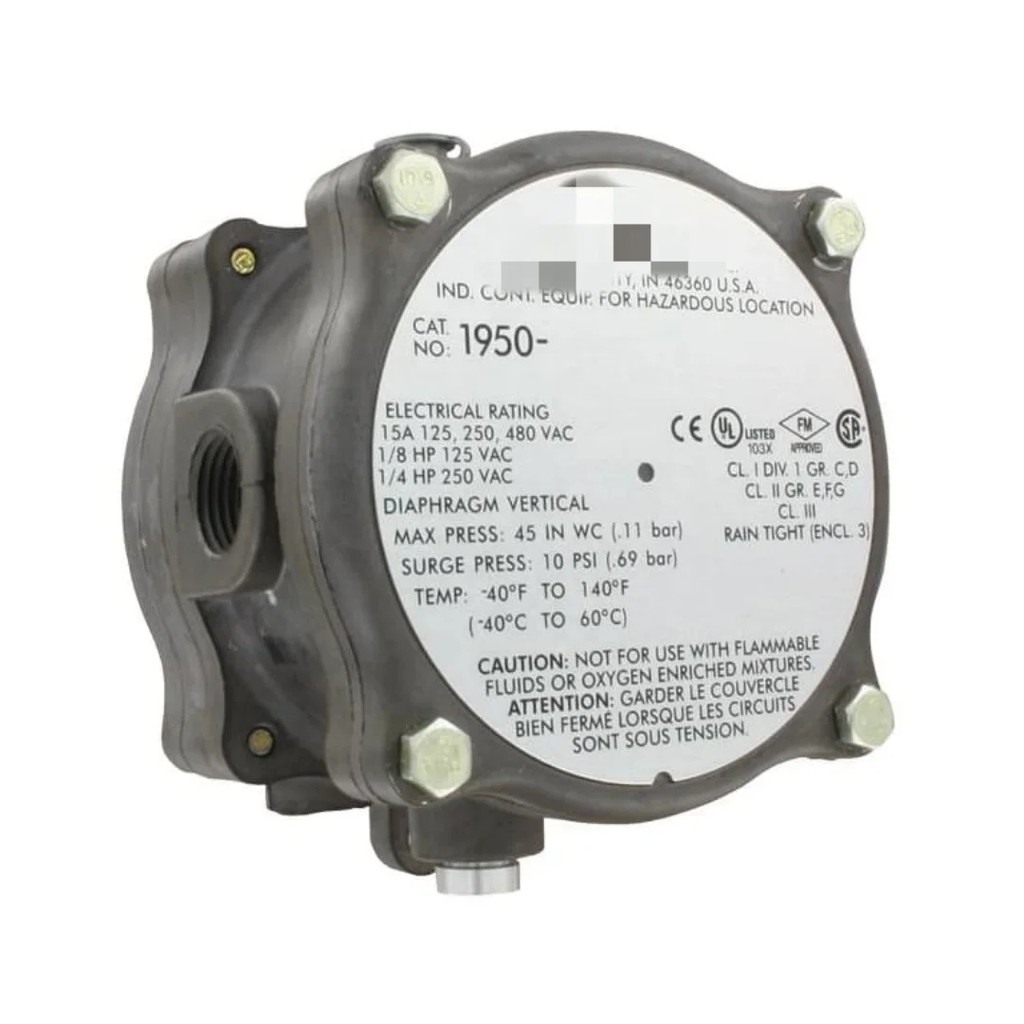 อัปเดต!ยี่ห้อใหม่ New Differential Pressure Switch Dwwyer 1950-20-2F(ใหม่)