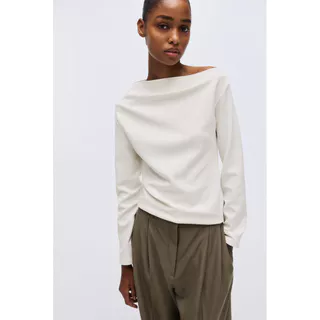 H&M(เอชแอนด์เอ็ม) เสื้อท่อนบนดีไซน์ไม่สมมาตร Women Asymmetric top 1322890_1