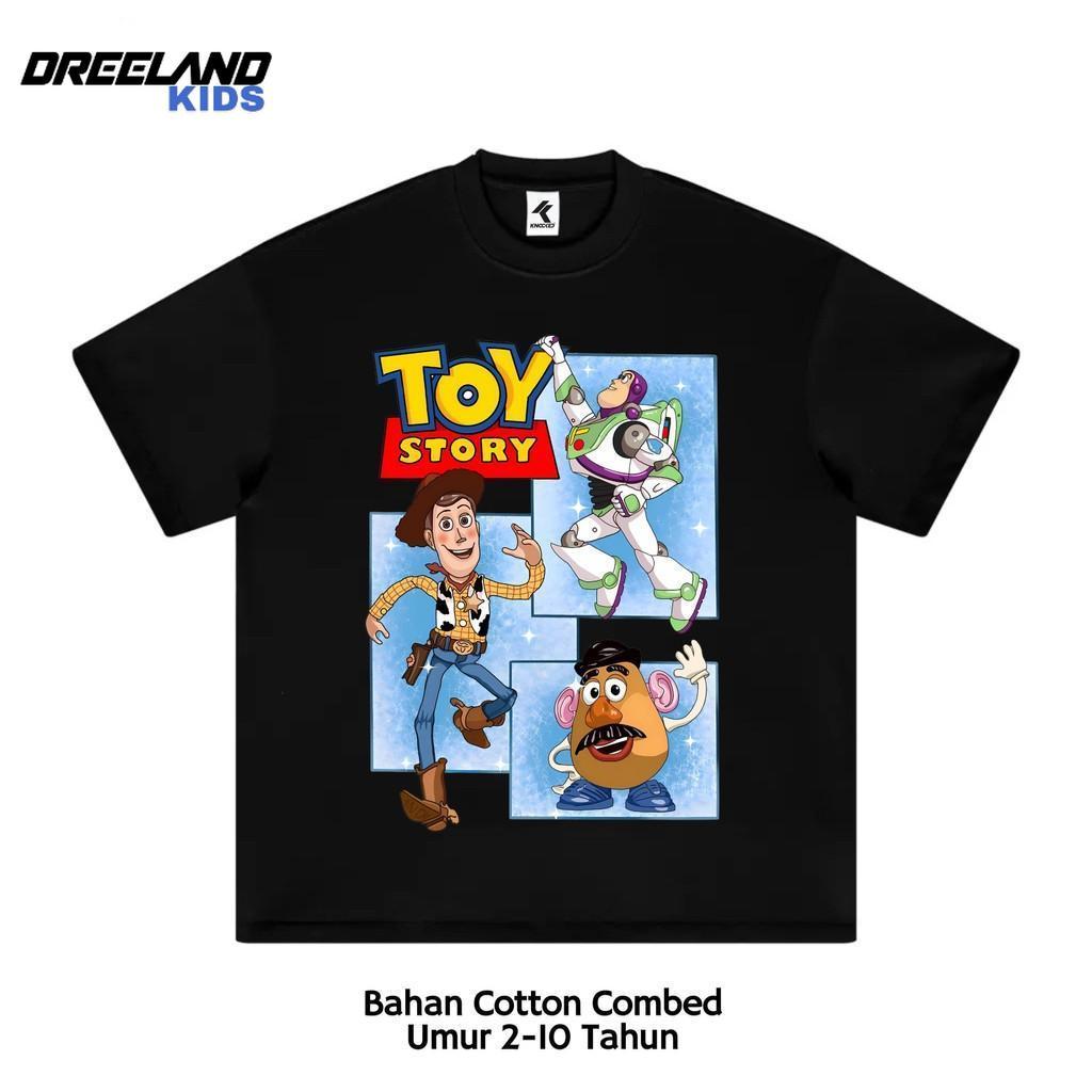 Dreeland Kids Toys Story เสื้อยืดเด็ก / เสื้อยืดเด็ก Toys Story