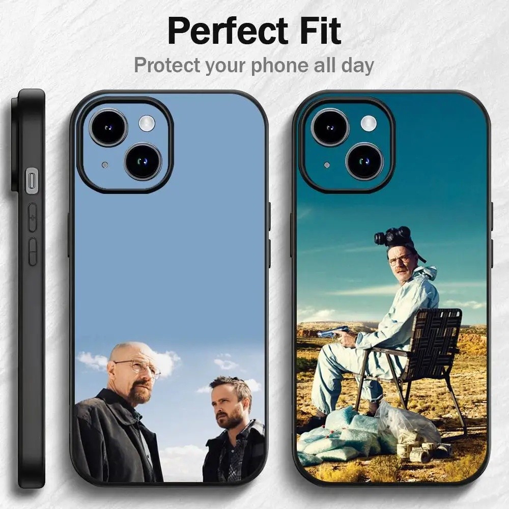 TP-1 ทีวี B-Breaking B-Bad เคสโทรศัพท์สําหรับ IPhone 17 16 15 14 13 12PRO MAX PLUS Mini TPU นุ่มผิวก
