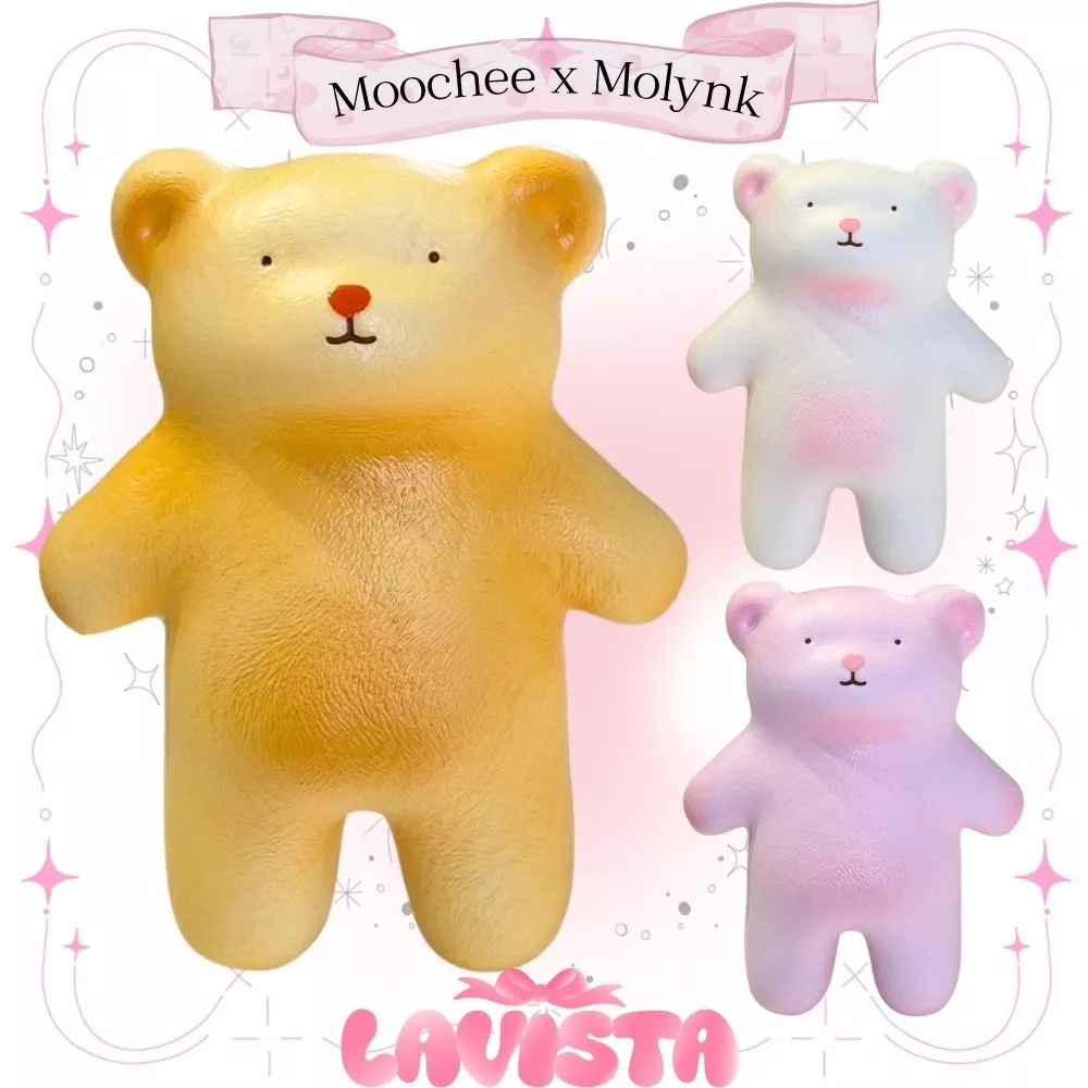 [ส่งจากไทย] Moochee x Molynk สกุชชี่รุ่น Cookie Bear กลิ่นหอมเนื้อนุ่ม
