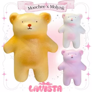 [ส่งจากไทย] Moochee x Molynk สกุชชี่รุ่น Cookie Bear กลิ่นหอมเนื้อนุ่ม