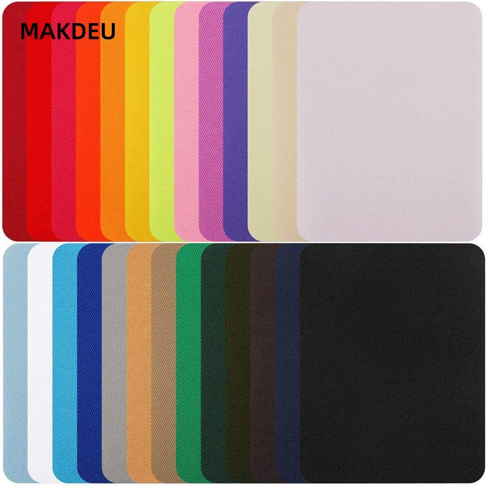 MAKDEU เสื้อแจ็คเก็ตซ่อมเสื้อผ้าอุปกรณ์เสริมป้ายสติกเกอร์เย็บเครื่องแต่งกาย Applique
