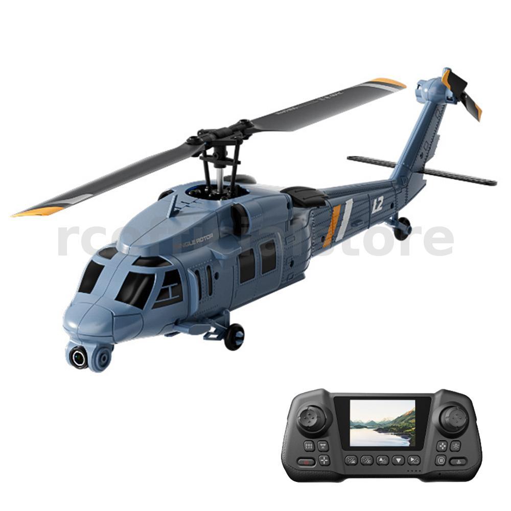 4DRC L2 1:33 Apache RC เฮลิคอปเตอร์หน้าจอรีโมทคอนโทรล 8K HD กล้อง Optical Flow ตําแหน่ง Hover 6 แกน 