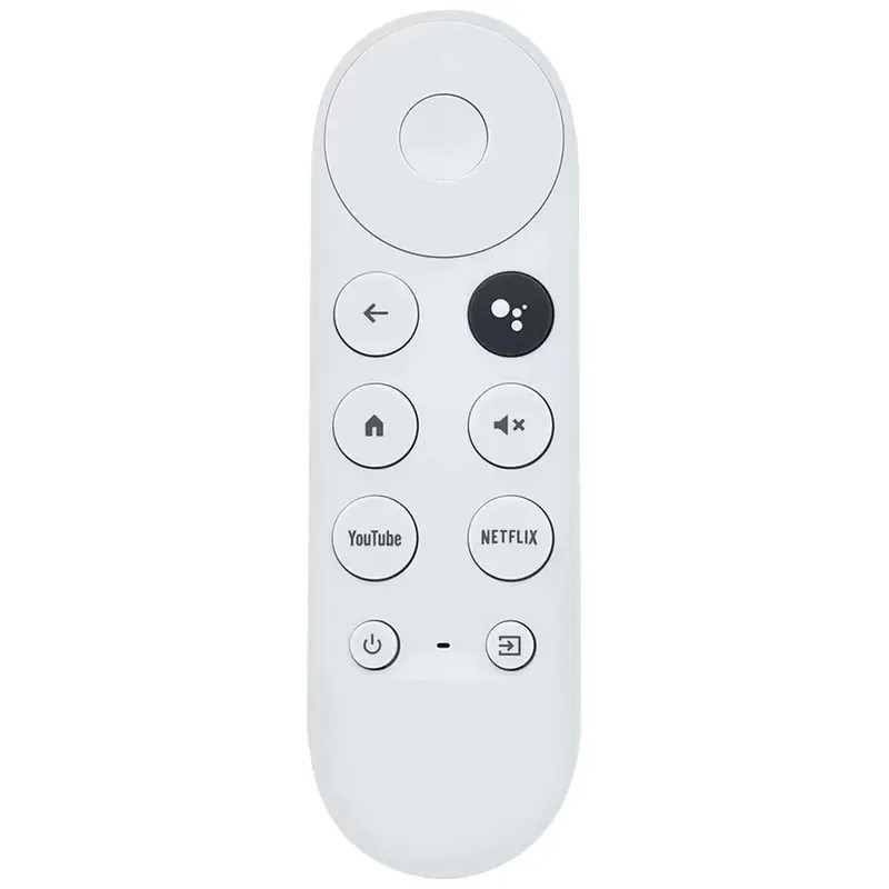1 ชิ้น (รีโมทเท่านั้น) G9N9N เปลี่ยนรีโมทคอนโทรลด้วยเสียงสําหรับ Google Chromecast 4k Snow Streaming